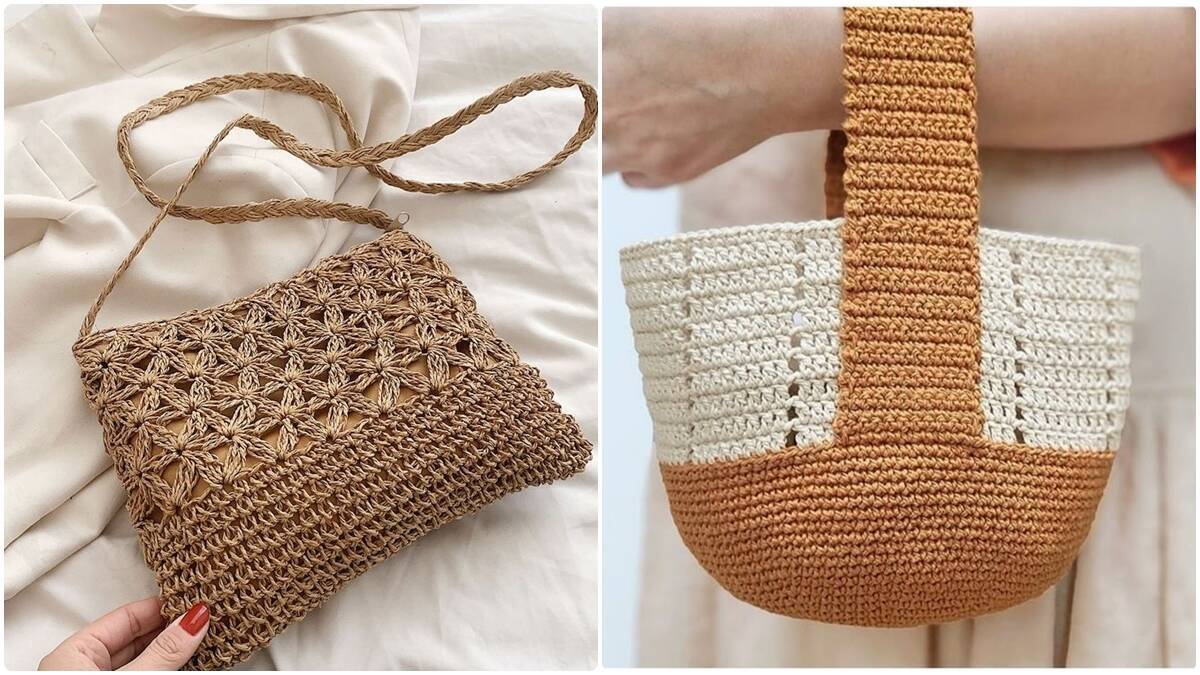 Bolsinhas de Crochê Charmosas: Estilo e Delicadeza!